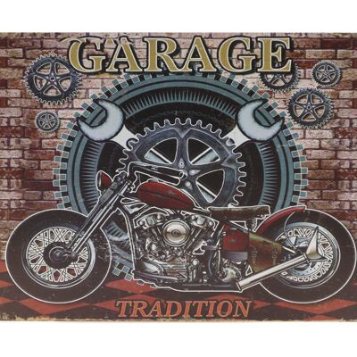 Garage tradition metalen bord 20x30cm