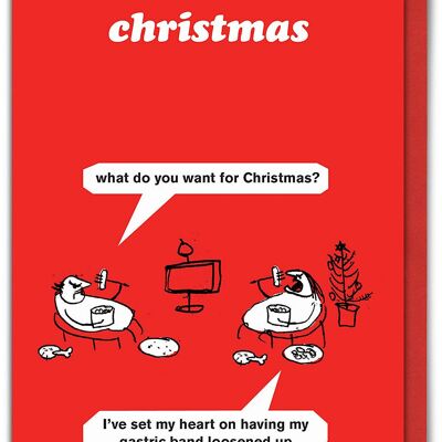 Gastric Band Christmas Card