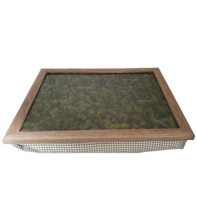 Lap Cushion - Tray with Cushion - Laptray Pine Branches