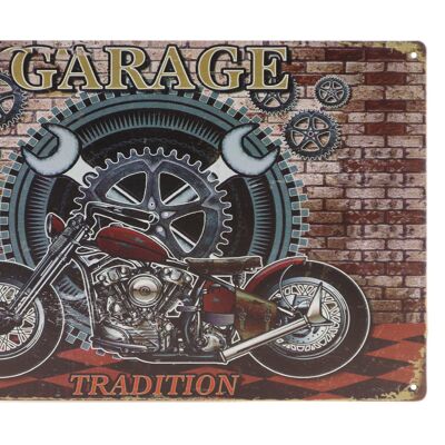 Garage tradition metalen bord 20x30cm