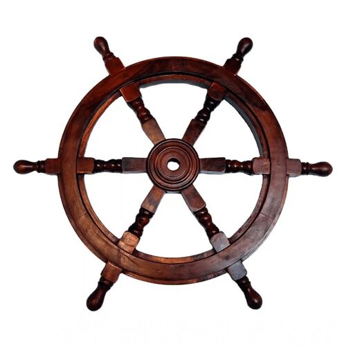 Wooden Ship Wheel 18"