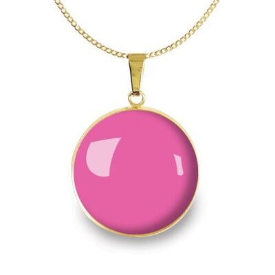 Collier chaîne acier chirurgical inoxydable Or - Flash Bubblegum