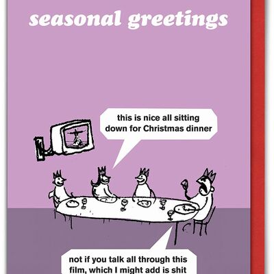 Christmas Dinner Christmas Card