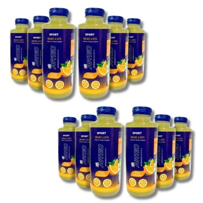 Artio Sport Orange Isotonic Drink | Pack 12x500ml