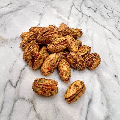 Organic bulk pistachios with zaatar