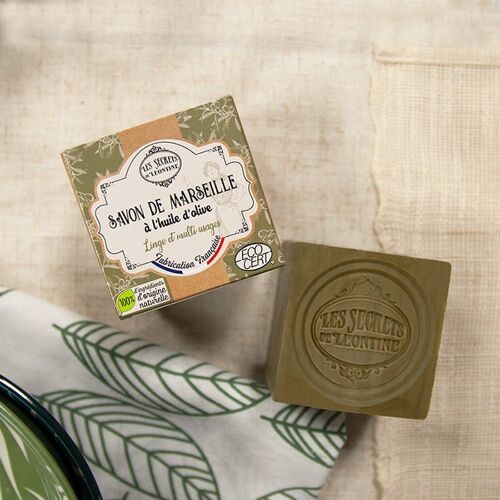 Savon de Marseille à l'huile d'olive ECOCERT - 200gr