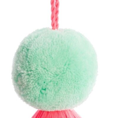 JUMBO POM POM TASSEL SWAG - Mint and Blush Pink