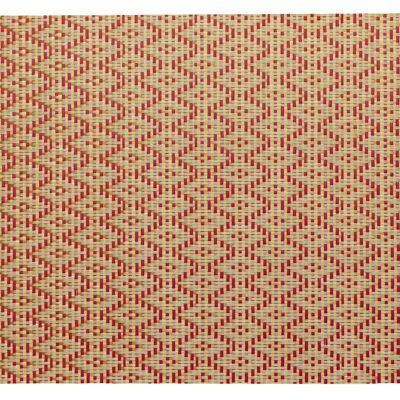 Mantel individual Kadra Rojo/dorado 33 x 45