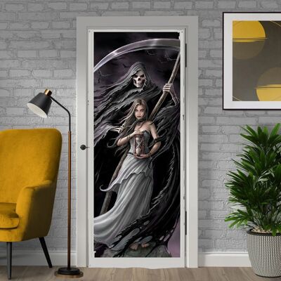 Door Banner - Summon the Reaper - Anne Stokes Artwork