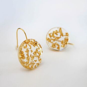 Boucles d'oreilles crochet étincelant 1