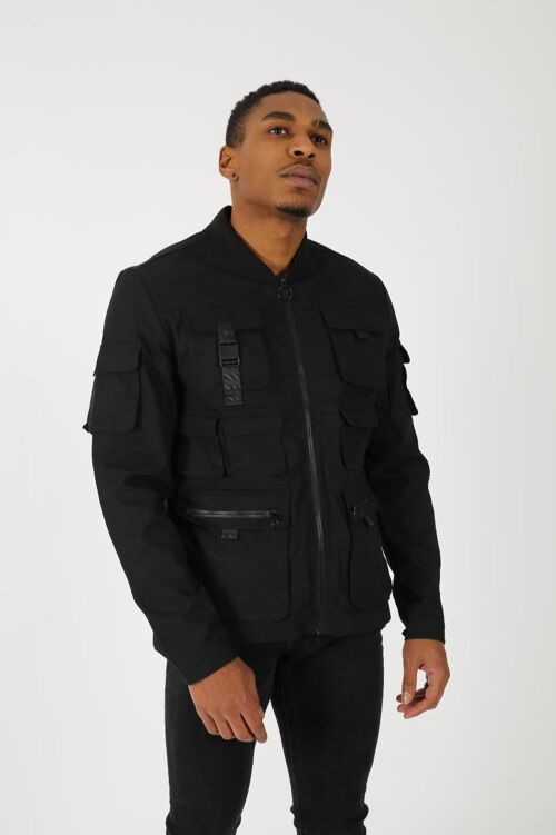 veste homme multi-poche E55