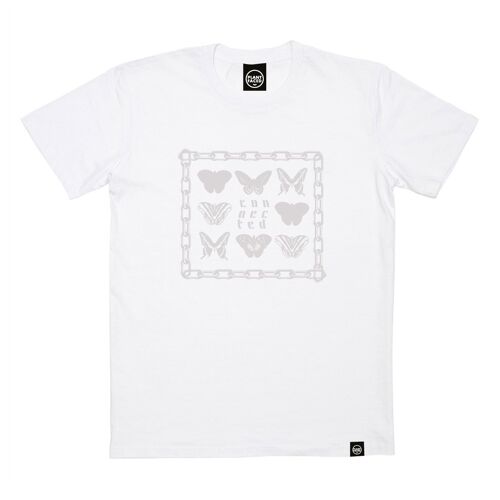 Connected - White T-Shirt - Large
