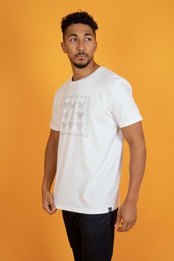 Connecté - T-Shirt Blanc - XL 4