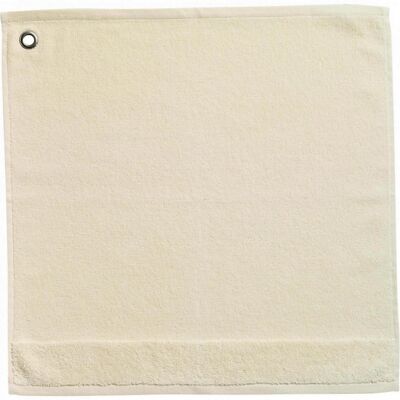 Ivory Curl Eyelet Hand Towel 50 x 50