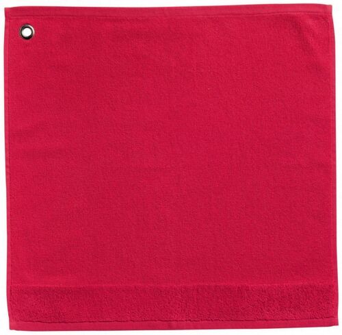 Essuie-mains oeillet Curl Geranium 50 x 50