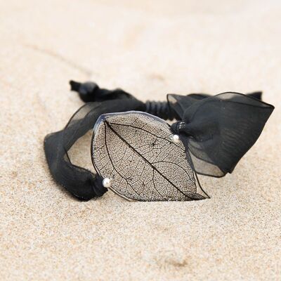 Black Leaf Bracelet