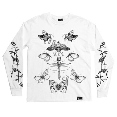 Connected - Manica lunga - Bianco - Small