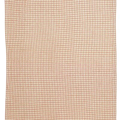 Torchon nid d'abeilles bicolore Mumba Marmelade 50 x 70