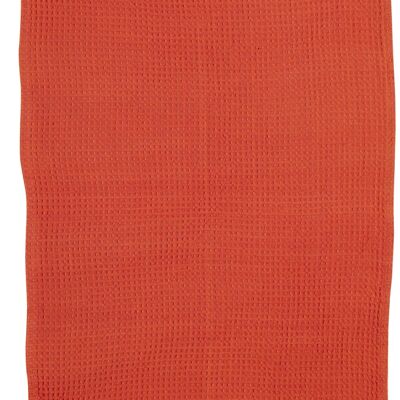 Torchon nid d'abeilles uni Mumba Marmelade 50 x 70