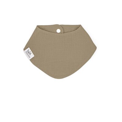 Bavoir Mousseline • Taupe