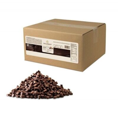 CALLEBAUT - CHUNKS Negro - Piezas de choque. Oscuro (39,1% cacao) - 10 kg