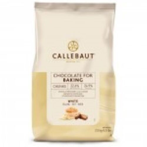CALLEBAUT - CHUNKS Blanc - Morceaux choc. Blanc (22,5 % cacao) - 2.5 Kg