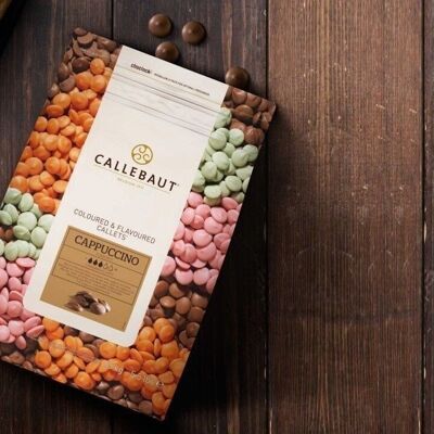 CALLEBAUT - CALLETS Cappuccino - Callets con buen sabor a capuchino. Bolsa de 2,5 Kg.