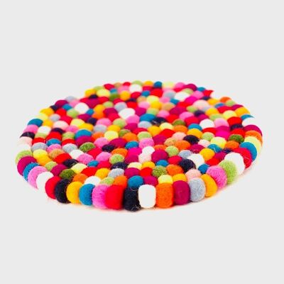 TUS 20 cm mini bolas de colores redondas
