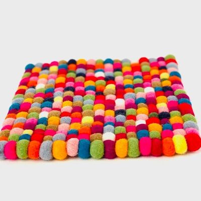 Mini bolas cuadradas de colores TUS 20 cm