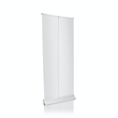 Hygieneschutz Trennwand CLEANUP STAND 80x200 cm ausziehbar / tragbar PET transparent