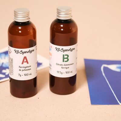 Chemicals for cyanotype - 2 x 100ml