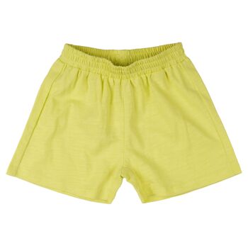 Short jaune casual bébé GISTOSA 1