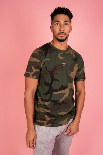 The Classics - T-shirt à logo brodé - Camouflage - XXL 4