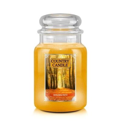 Golden Path Large scented candle