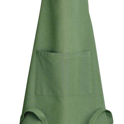 Tablier de cuisine recyclé Dario Vert 85 x 72