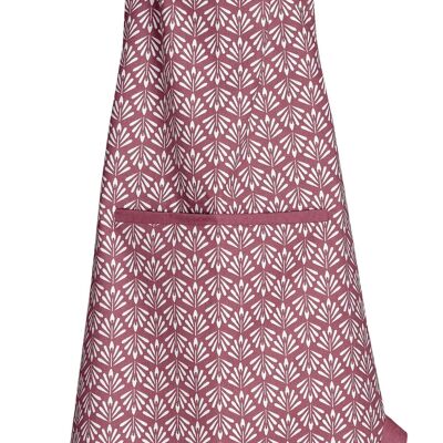 Coated kitchen apron Pompeii Orchid 72 x 85