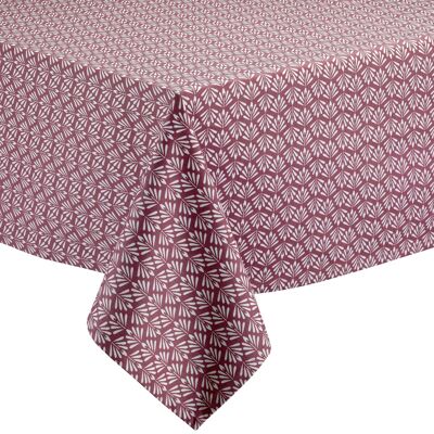 Coated tablecloth Pompei Orchid 170 x 170