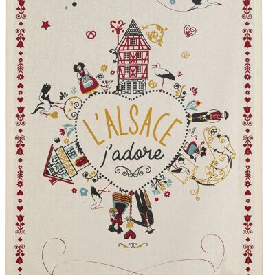 Natt Twine tea towel 50 x 70