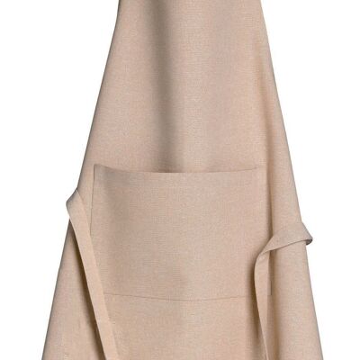 Recycled kitchen apron Dario Natural 85 x 72