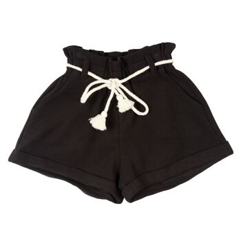 Short casual fille noir SORDENITA 2