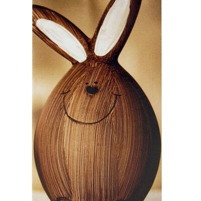 Streichhölzer zum Thema Ostern - "Gemalter Hase"