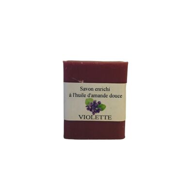 Handgemachte Seife 100 g Violett