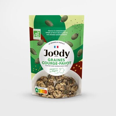 Pumpkin-Poppy Seed Granola - gluten-free, organic, vegan (300g)