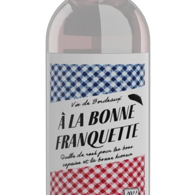 A la bonne franquette 2022 - Bordeaux rosato