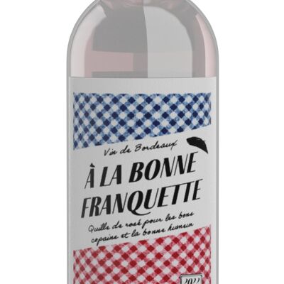 A la bonne franquette 2022 - Bordeaux rosé