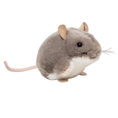 Maus grau 9 cm - Plüschtier - Stofftier