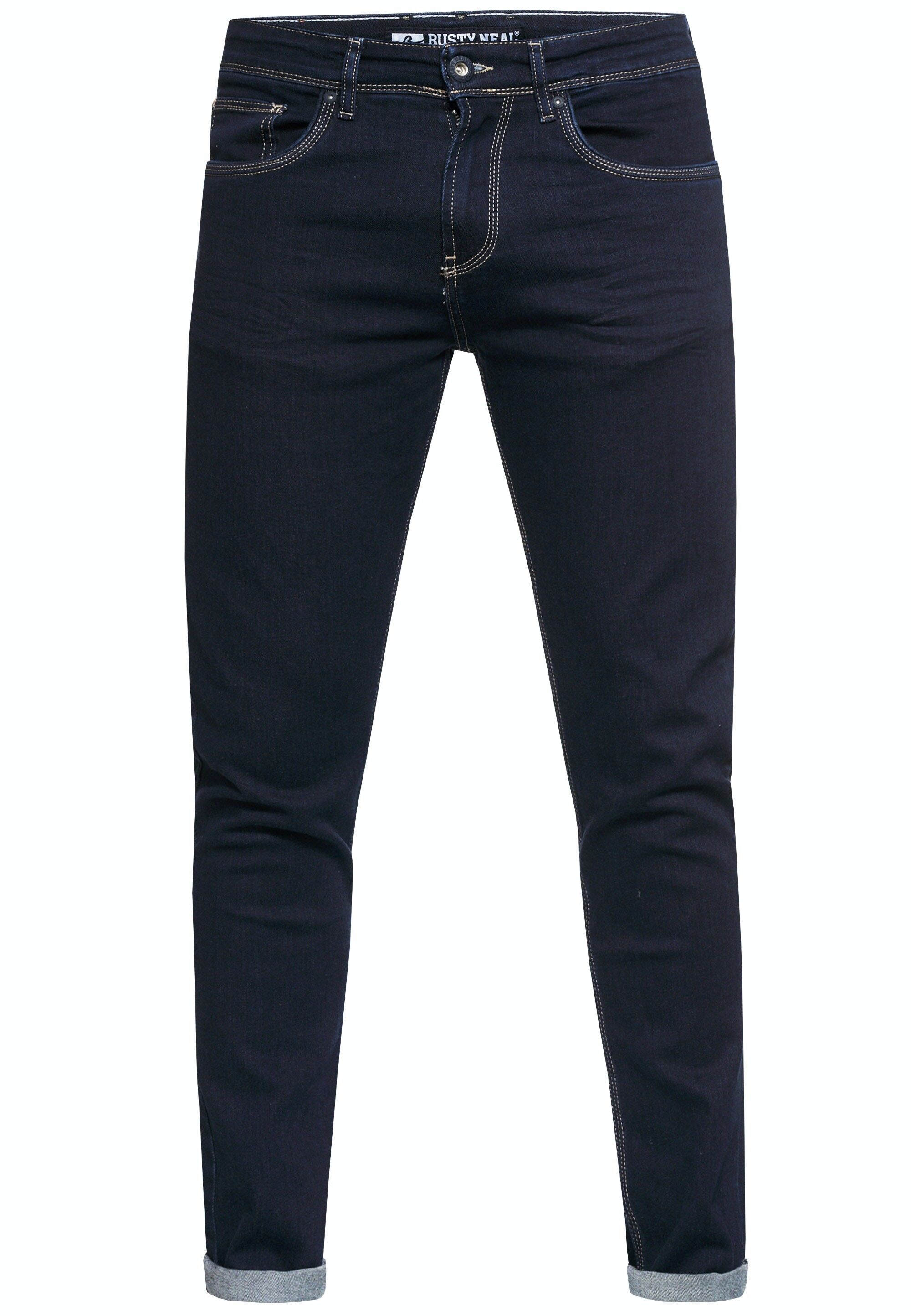 Pantalon jeans bleu fonce use MELVIN stretch slim fit NOOS pantalon jeans homme 5 poches pantalon business 12224 2