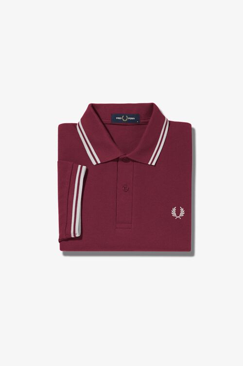 TWIN TIPPED FRED PERRY SHIRT-PORT