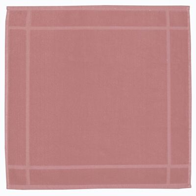 Essuie-mains Loess Bois de rose 50 x 50