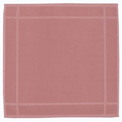 Loess hand towel Rosewood 50 x 50